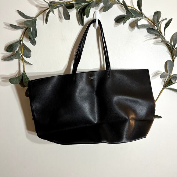NWOT Victoria's Secret Black Shoulder Bag LAST CALL - Picture 1 of 5
